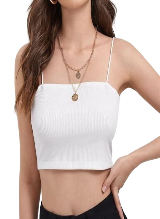 HndB Crop Top Cami and Tunics Workout,Gym,Party,Vacation,Dating etc. for Women-picture-19