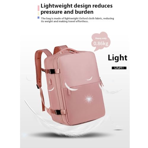 Birdesc Backpack, Rechargeable Birdesc Backpacks 25l, Levettevac Backpack with Shoe Holder for Travel Large Capacity (Blue)4