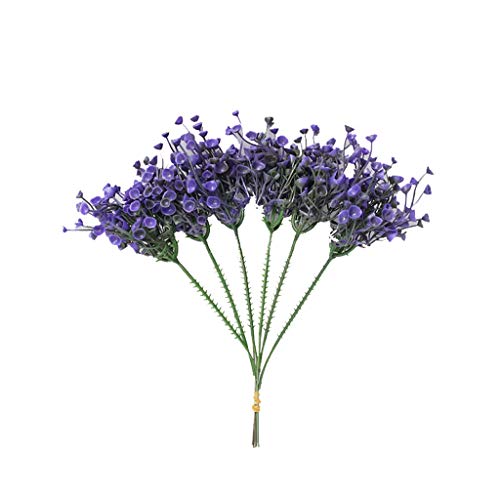 Pride S - Césped artificial artificial con narcisos pequeña cesta de flores para decoración del hogar