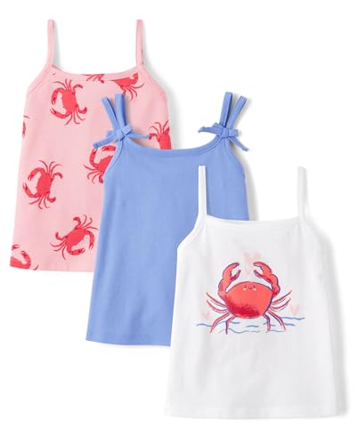 Image of The Children's Place Baby Girls' and Toddler Strappy Summer Tank Tops