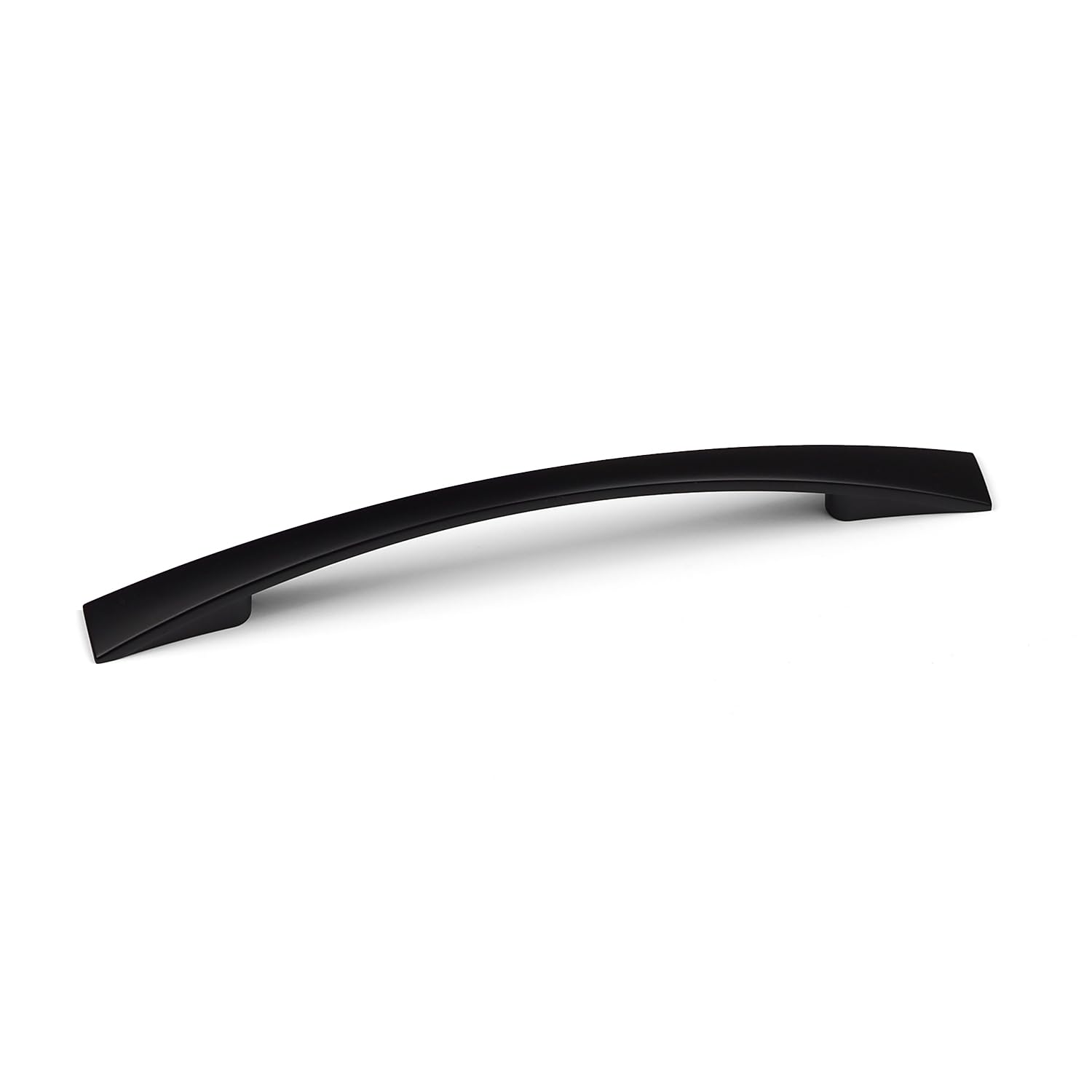 128mm Matt Black Cabinet Handle Curved Bow Cupboard Door Drawer Pull Wardrobe Furniture Replacement Upcycle