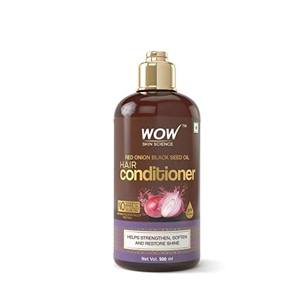 WOW-Red-Onion-Black-Seed-Oil-Shampoo-and-Conditioner-Kit-Increase-Gloss-Hydration-Shine-Reduce-Itchy-Scalp-Dandruff-Frizz-No-Parabens-or-Sulfates-All-Hair-Types-2-x-169-Fl-Oz-500mL WOW Red Onion Black Seed Oil Shampoo and Conditioner Kit Increase Gloss, Hydration, Shine - Reduce Itchy Scalp, Dandruff, Frizz, No Parabens or Sulfates, All Hair Types, 2 x 16.9 Fl Oz 500mL