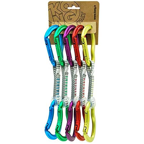 Desconocido Kong Set Ergo Anniversary Mix 5 colori (Pack 5 unità) Moschettone, Adulti Unisex, Multicolore, Taglia Unica (K761SET37K0K)