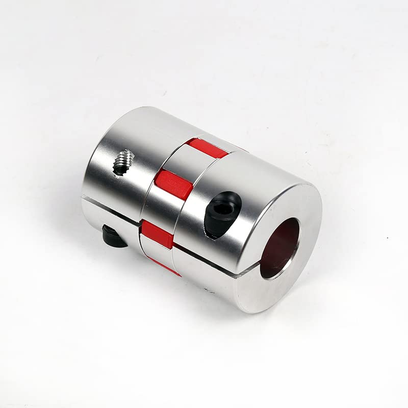 1pc Coupler D20L25 Series Flexible Plum Clamp Coupling OD 20mm L 25mm Shaft CNC Jaw Shaft Coupling 4/5/6/6.35/7/8/9/10mm Coupler(5x9)