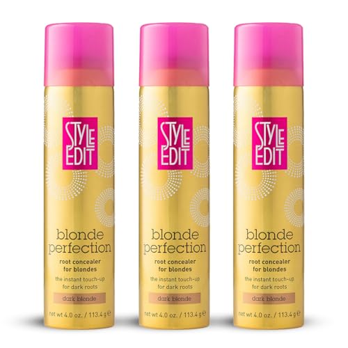 Style Edit Root Touch Up Spray, Dark Blonde, 4 oz
