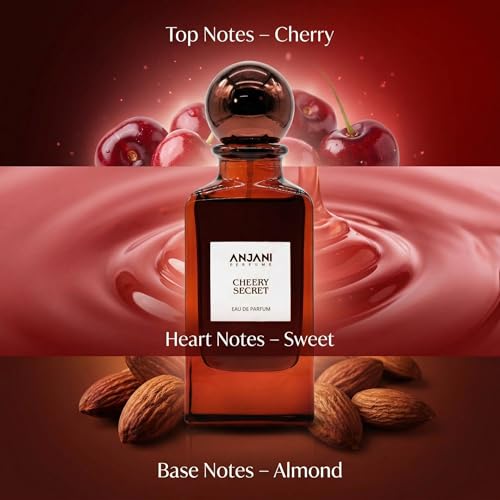 Image of Eau De Parfum For Men & Women 85ml | Cherry Secret Perfume - Inspired by T. Ford Lost Cherry | Long Lasting | Cherry, Sweet & Almond Nutty | Premium Fragrance