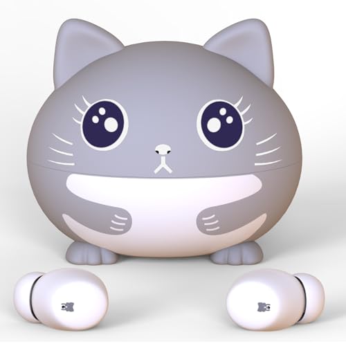 Écouteurs sans Fils pour Enfants, 2024 Écouteur Bluetooth 5.3 Son Stéréo, Limite de Volume à...