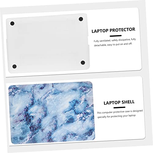 Carcasa para portátil con hebilla moldeada DOITOOL protector de plástico rígido transparente 6