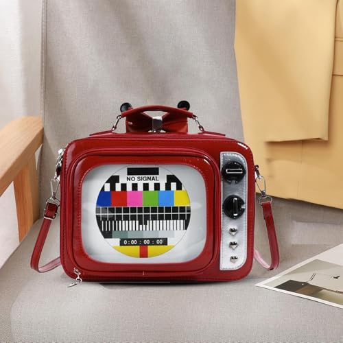 Sac à Main Multifonction Style à Dos Forme Télévision pour École et Sorties