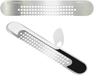 316 Stainless Steel More Durable Window Weep Hole Screen Patch Drain Quickly PET Self Adhesive More Sticky & Waterproof (20, 2.36 * 0.39inch)
