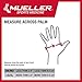MUELLER Sports Medicine Compression Glove for Men and Women, Hand & Wrist Pain Relief Support, Ideal for Carpal Tunnel, Arthritis, Fits Right or Left, Beige, Small/Medium