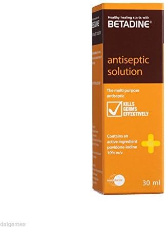 BETADINE Antiseptic Solution 30ml That can Cause infections Fast