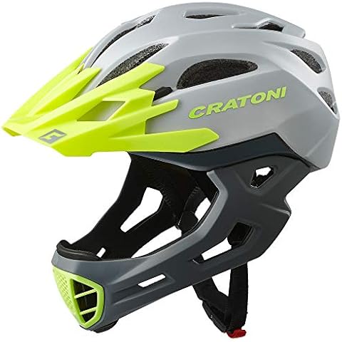 Cratoni Casco de Bici con Visera y Mentonera Desmontables Cover