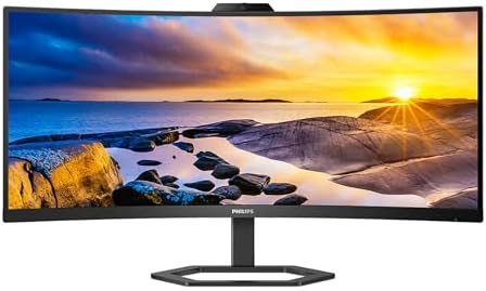 Monitorius Philips 34E1C5600HE — galinė pusė