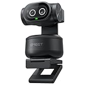 EMEET PIXY Dual-Camera AI-Powered PTZ Camera 4K, AI Tracking, PDAF&AI Autofocus 0.2s, 1/2.55'' Sony Sensor, 3 Mics, Presets, Gesture Control, 4K Webcam for Streaming and OBS/Twitch/Switch 2 Compatible