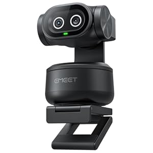 EMEET PIXY Dual-Camera AI-Powered PTZ Camera 4K, AI Tracking, PDAF&AI ...