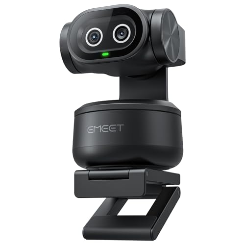 EMEET PIXY Dual-Camera AI-Powered PTZ Camera 4K, AI Tracking, PDAF&AI Autofocus 0.2s, 1/2....