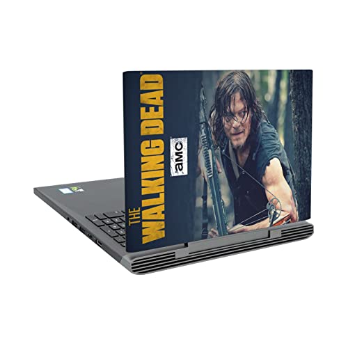 Skin vinyle Daryl Dixon The Walking Dead autocollant Dell Inspiron 15 7000 P65F protection pc portable