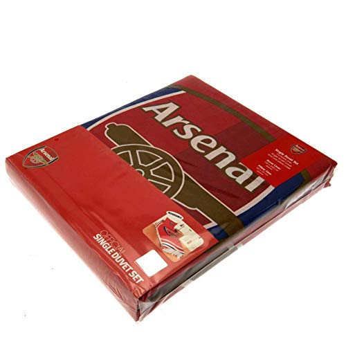 Arsenal FC parure de lit rouge taille unique pour rénover une chambre enfant - 4