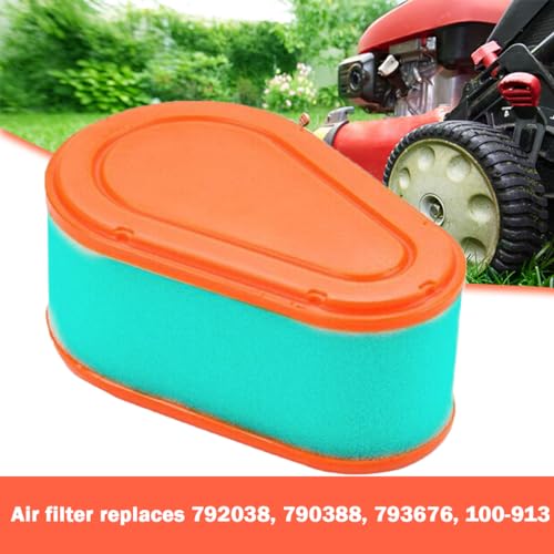 ZAMDOE 792038 Air filter Compatible for Briggs & Stratton DOV 700 Engine Lawn Mower Lawn Tractor Ride On Mower replaces #790388 792038 with Pre filter - Image 3