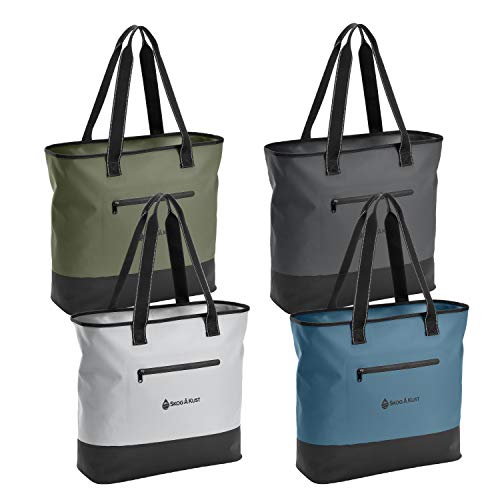 Skog Å Kust ToteSak Waterproof Tote Beach Bag with Airtight Zipper2