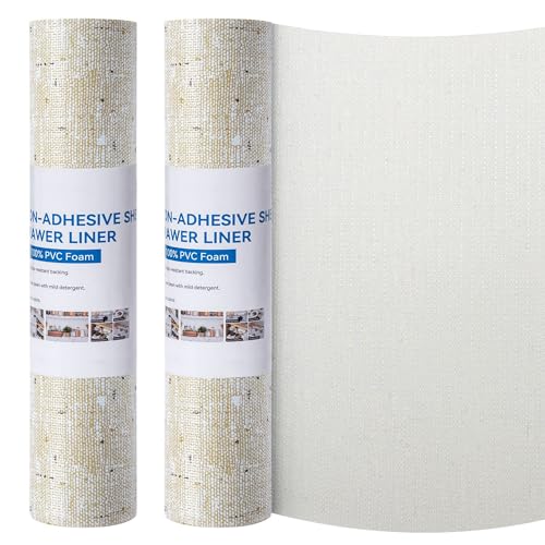 Shelf Liner 20x72 Inch Non-Adhesive Non-Slip Waterproof