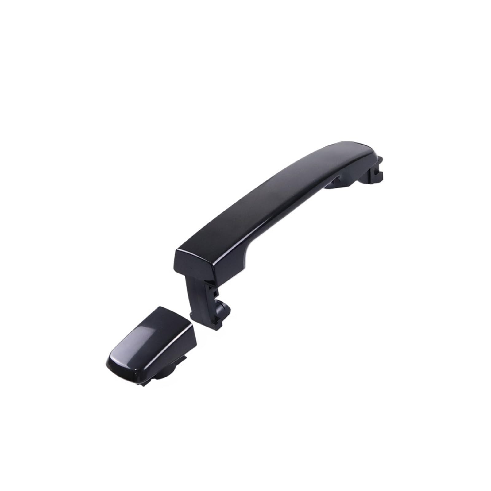 ZhanNuoBHd for Nissan for Frontier for Navara for D40 2006-2014 for Pathfiner for R51 Door Outer Handle Blakc Vehicle Exterior Outer Door Handle(Handle with no Hole)