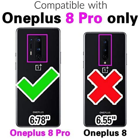 Coque OnePlus 8 Pro DKPT US Noir au Design Épuré et Finition Premium - 2