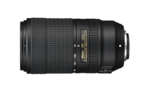 Image of Nikon NIKKOR 70-300MM F /4.5-5.6E ED VR Lens (Black)