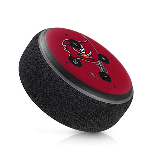 Skinit Decal Audio Skin Compatible with Amazon Echo Dot 3 - Officially Licensed NFL Tampa Bay Buccaneers Large Logo Design