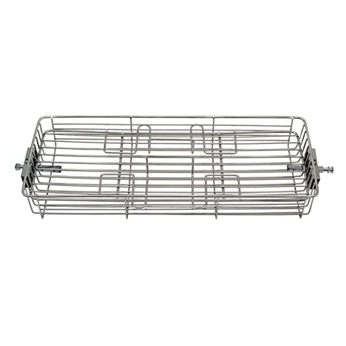 UJEAVETTE Stainless Steel Grill Basket BBQ Rotary Oven Cage Rack Small for 25-30L Oven|Coffee|CoffeeBlender|CoffeeGrinder|Coffee Grinder Electric|Coffee Grinder Manual|Coffee Grinder and Brewer