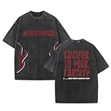 Photo Gallery t-shirt in your fantasy 2025 nort america tour graphic sup-port camicia in cotone oversize lavato(a,s) Photo Gallery t-shirt in your fantasy 2025 nort america tour graphic sup-port camicia in cotone oversize lavato(a,s)