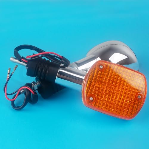 Image of 2 Pcs 12V Motorcycle Turn Signals Blinker Light Aftermarket Replacement Accessory Fit for Honda Shadow VTX Steed Rebel Magna 250 400 750. (2 Pcs)