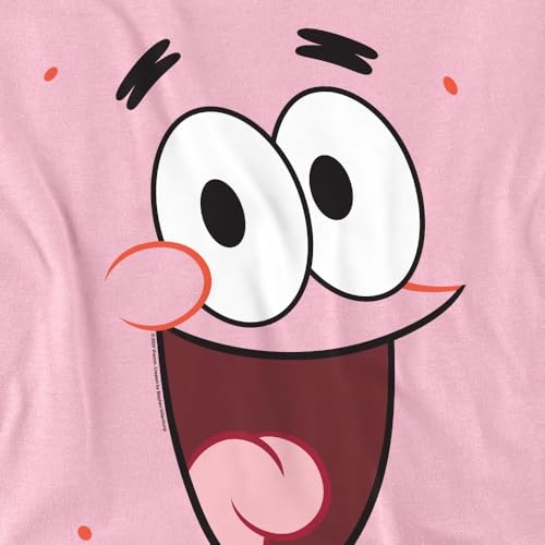Spongebob Squarepants Patrick Smile Unisex Adult T Shirt2