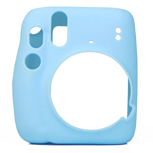 Protective Silicone Case for Fujifilm Instant Mini 11 Camera- Ice White-image-35
