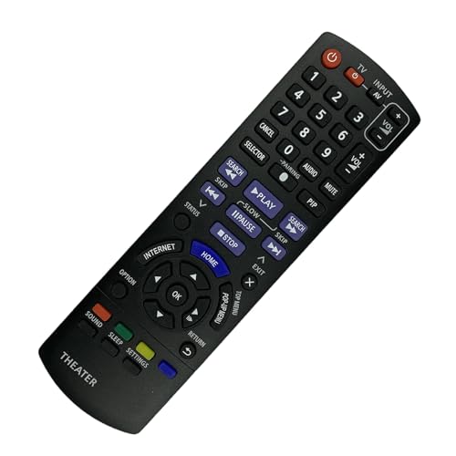 Mando a distancia de alta compatibilidad, carcasa de durabilidad, botón de respuesta rápida para cine en casa N2QAYB000970 Universalmente remoto