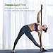 Slim Panda 5ft Yoga Stick, Natural Bamboo Stretching Stick for Flexibility, Balance & Physical Therapy, Exercise Stick with Non-Slip Rubber Handles, Posture Corrector Aid for All Fitness Levels