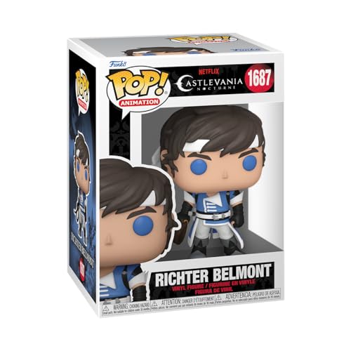 Funko Pop! Animation: Cast Noct - Richter Belmont - Castlevania - Figura de Vinilo Coleccionable - Idea de Regalo- Mercancia Oficial - Juguetes para Niños y Adultos - TV Fans