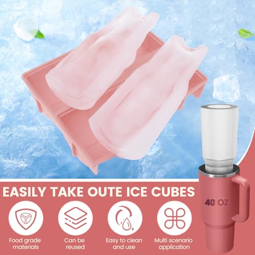 Molde para cubitos de hielo cilíndricos de silicona miniatura 5