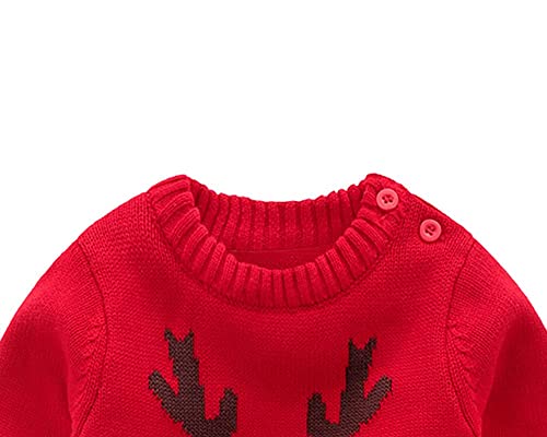 AOWKULAE Boys Girls Cartoon Knit Pullover Sweater3