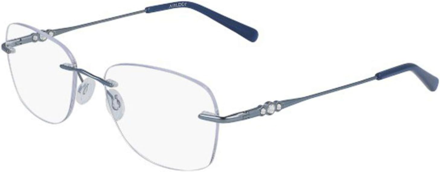 MARCHON AIRLOCK Eyeglasses EMBRACE 203 465 Silver/Blue