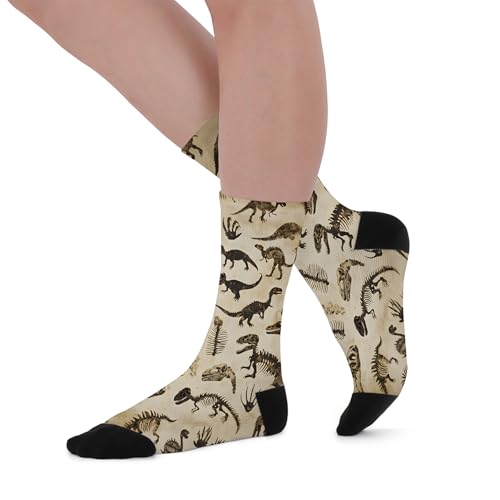 Men's and Women's Animal-Themed Mid-Calf Socks with Cute Animal Prints4
