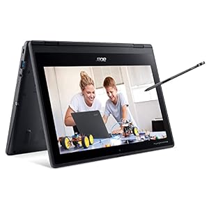 Acer TravelMate Spin B3 Convertible Notebook Schwarz