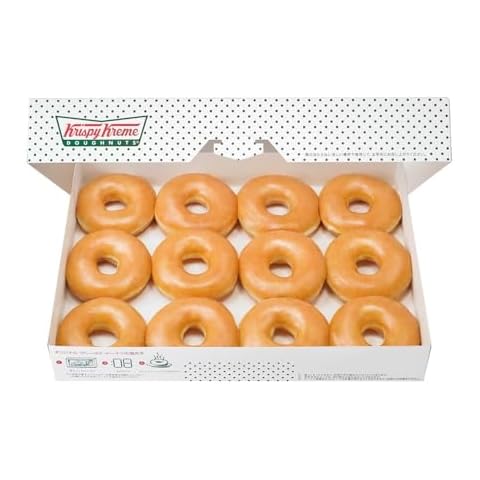 Krispy Kreme Original Glazed Doughnuts Donuts (One Dozen) Cover
