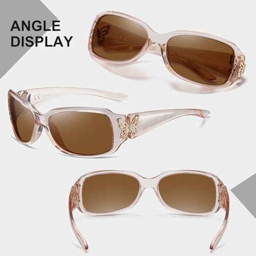 Image of HAOLOTA Polarized Sunglasses Men Women Designer Driving glasses Lightweight UV400 Protection