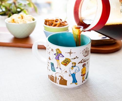 Taza de cerámica Scooby-Doo, capacidad 13 oz miniatura 6
