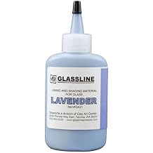 Glassline Lavender Fusing Paint 2oz. for Glass