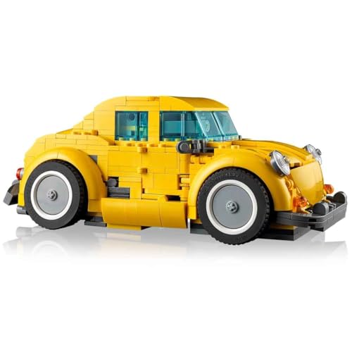 Icons Transformers Bumblebee Action Figure Robot da Collezione, Kit Modellismo da Costruire per Adulti a Tema Cinematografico Convertibile in Modalità Veicolo, Regalo per Uomo o Donna 10338 - Lego - Immagine 5