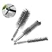 NUOBESTY Stainless Steel Wire Brush Kit Pcs Hexagonal Brush Rust Removal Tool for Home Industrial