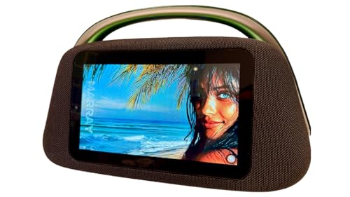 NeoBoomBox Smart Portable Speaker with 10.1” Touchscreen – Android 13 Entertainment Hub, 80W...